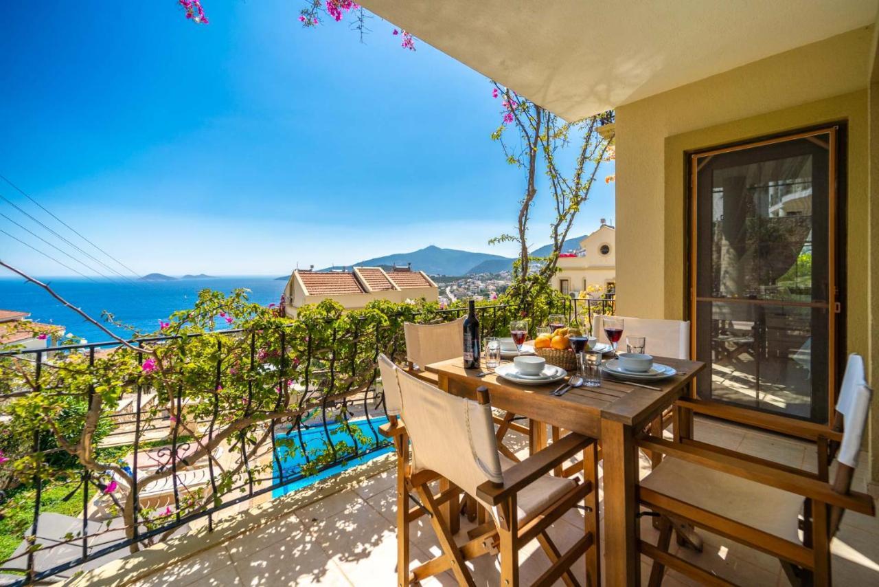 Azure Apartment With Sea View In Kalkan Exterior foto